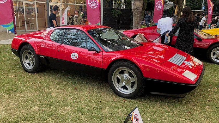1981 Ferrari 512 BB Coupe.