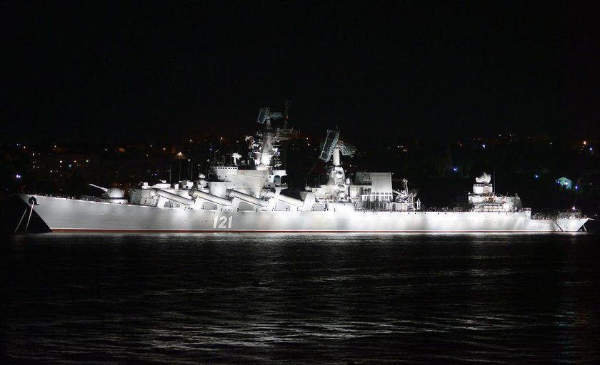 Ракетный крейсер Черноморского флота «Москва»