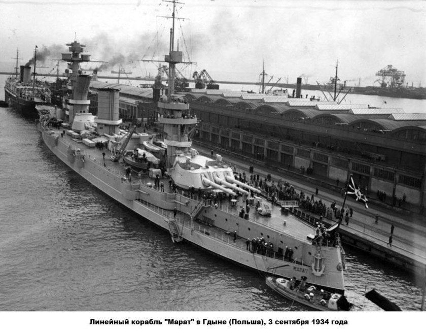 Линкор Петропавловск Марат