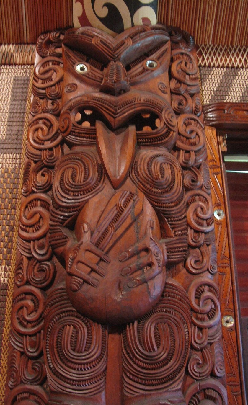 Скульптуры Маори