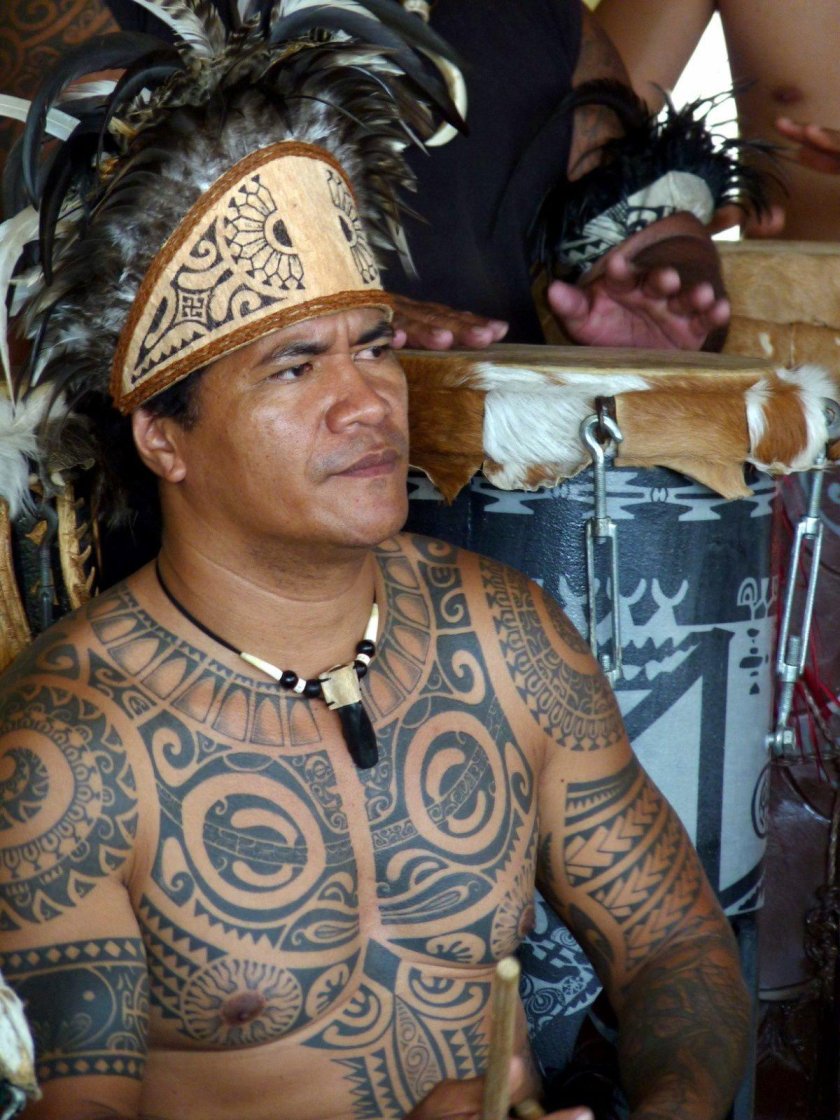 Полинезийцы Самоа тату