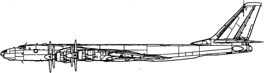 Ту-95лал самолет с ядерным реактором