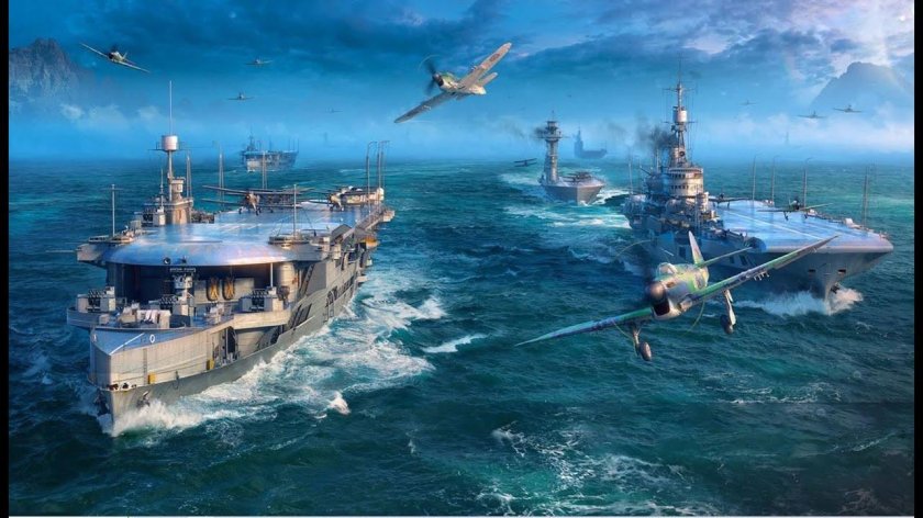 World of Warships авианосцы