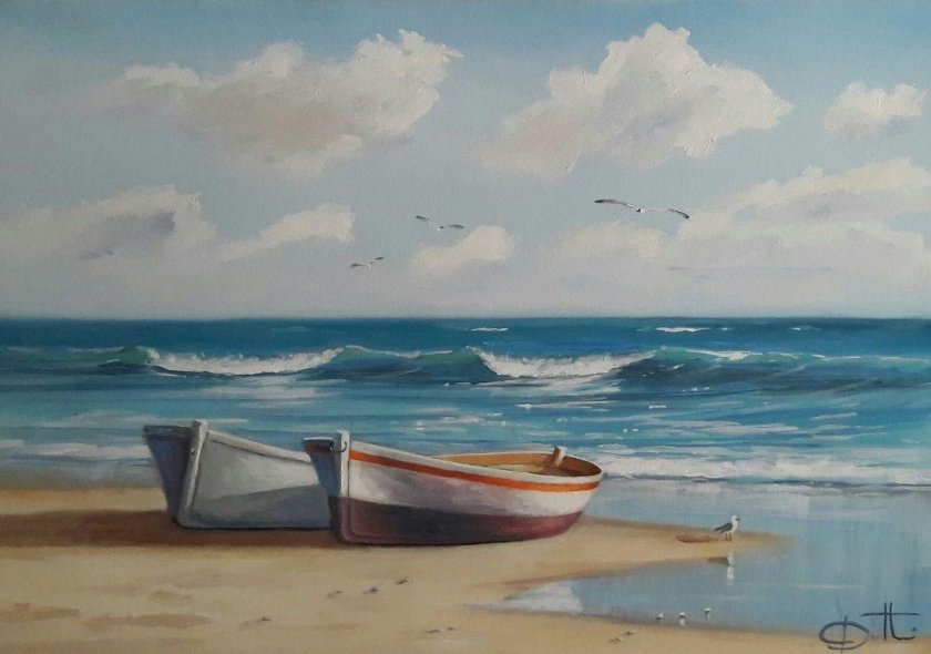 Марко Марович море живопись