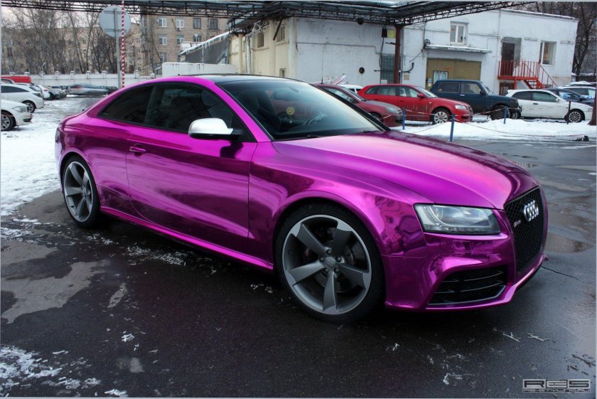 Ауди а5 фиолетовая