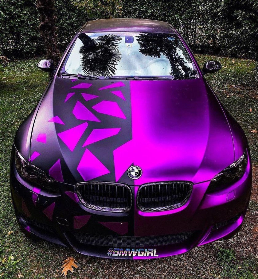 Необычные цвета для авто