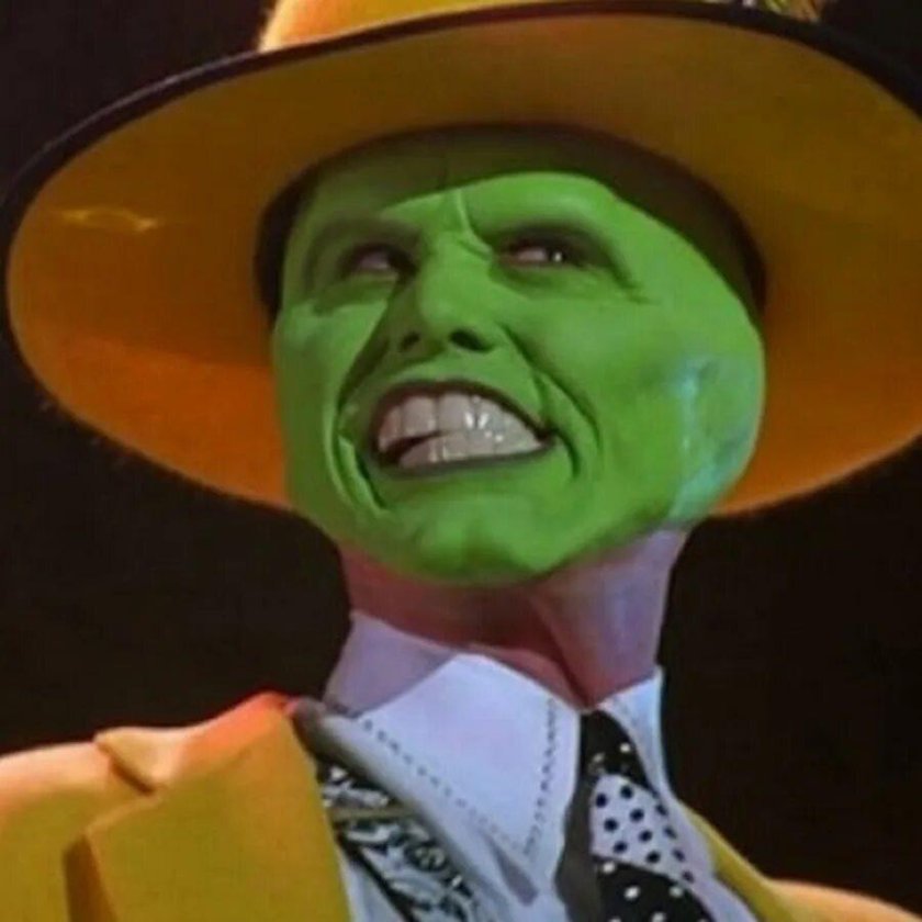 Джим Керри маска