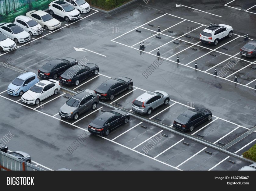 Стоянка машин