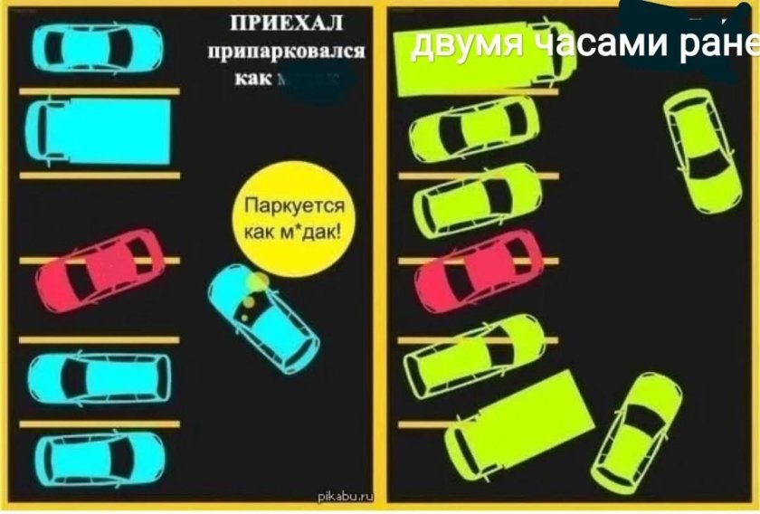 Парковка иллюстрация