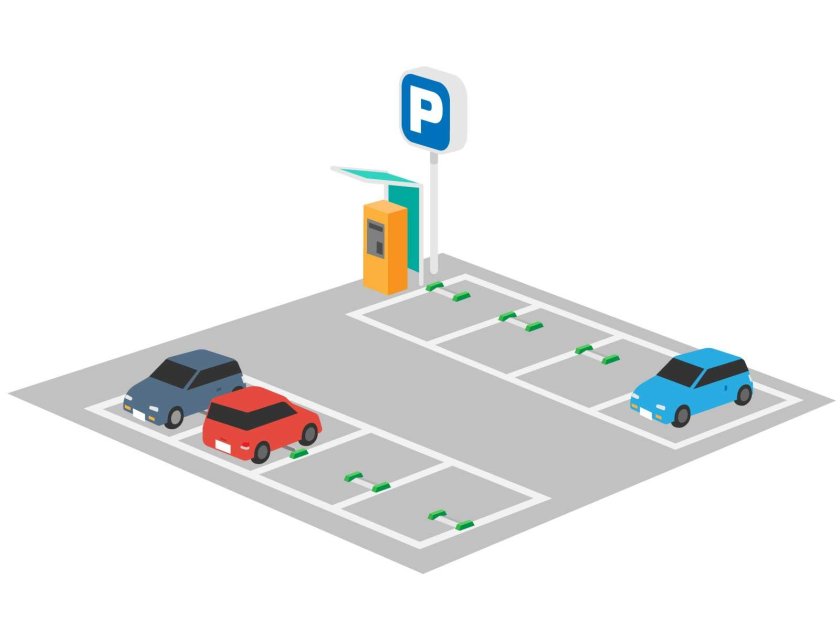 Парковка рисунок