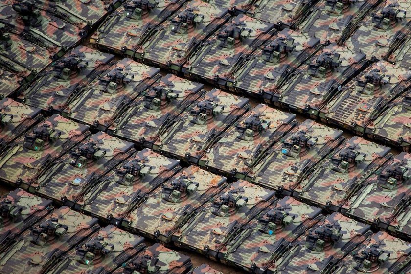 Кладбище танков в США