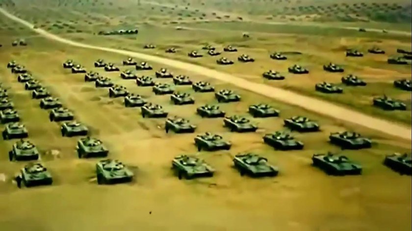 Танковые учения Запад 1981