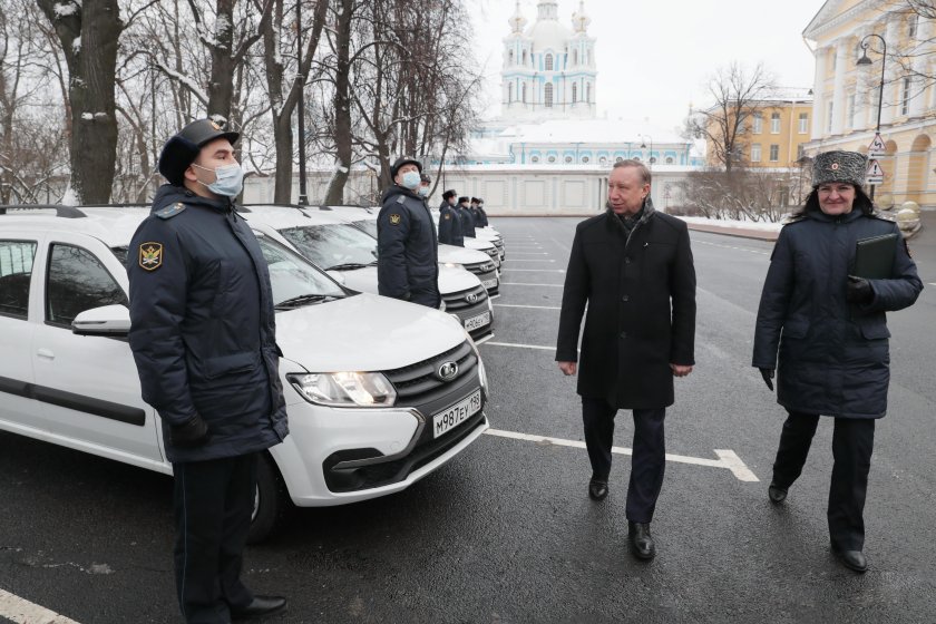 Беглов в Смольном