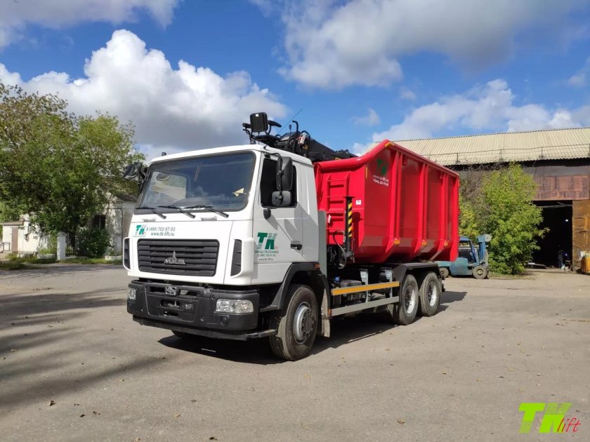 КМУ ломовоз МАЗ-631226-525-042 (евро-5