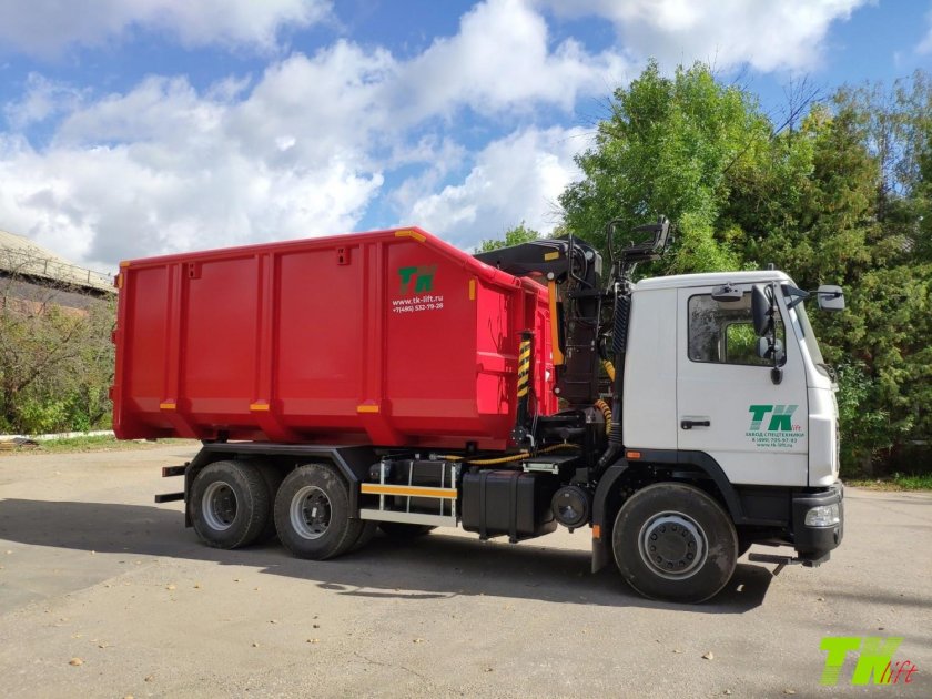 КМУ ломовоз МАЗ-631226-525-042 (евро-5
