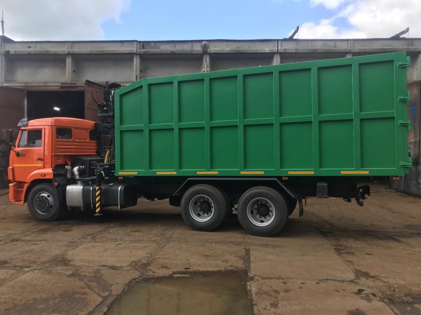 КАМАЗ 65115 металловоз