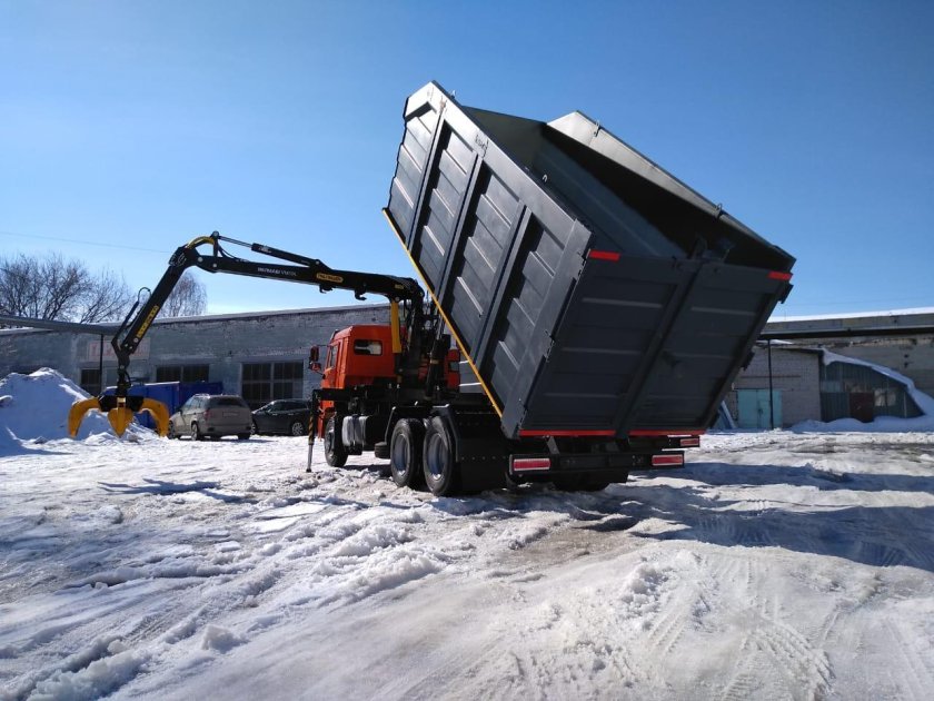 КАМАЗ 6580 ломовоз