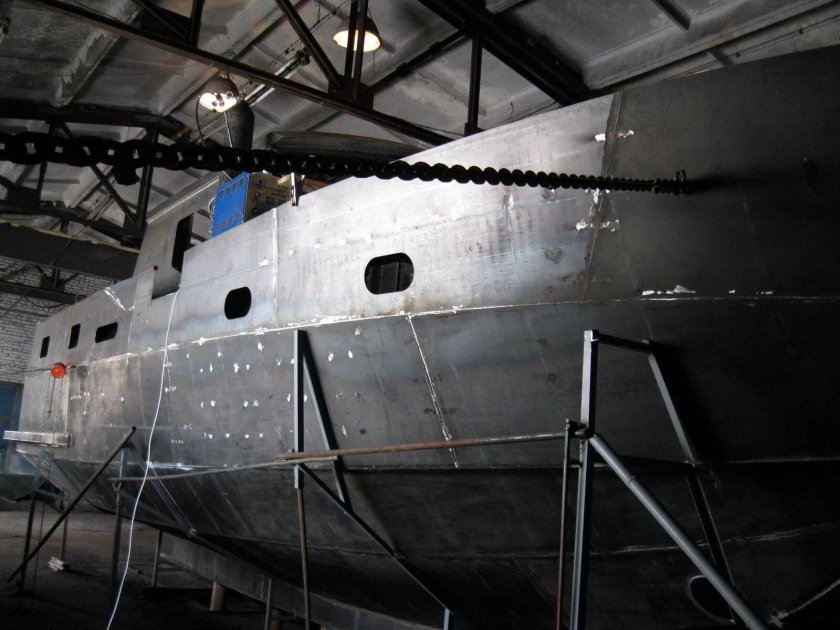 Сварка корпуса судна сталь 10мм
