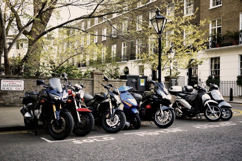 Много мотоциклов