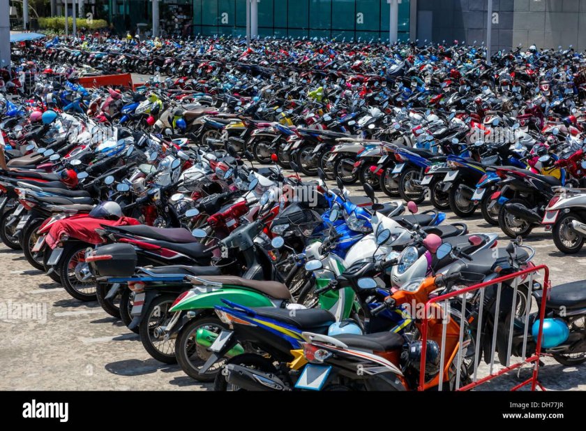 Много мотоциклов