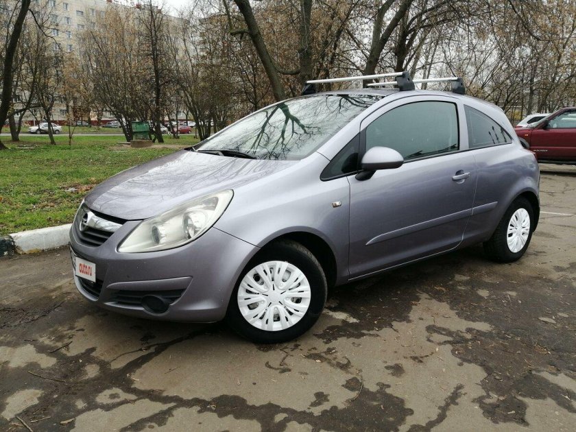 Opel Corsa 2007 серый
