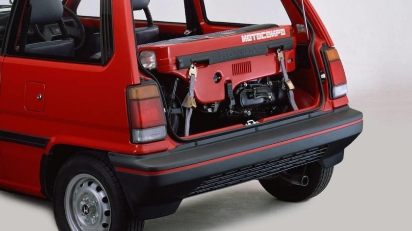 Honda City+Honda Motocompo