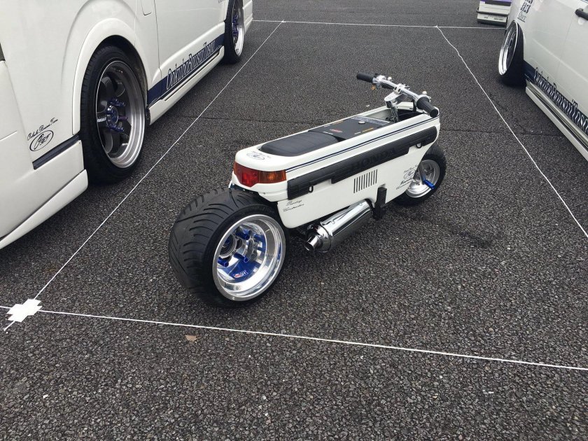 Honda Motocompo тюнинг