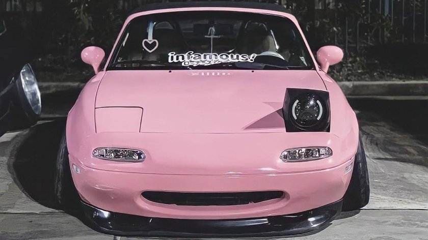 Mazda Miata mx5 Pink