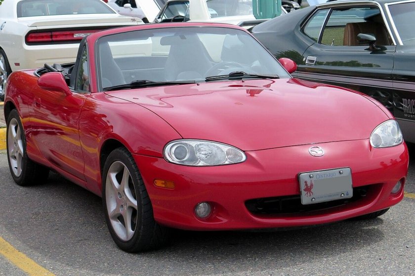 Mazda Miata с открывающимися
