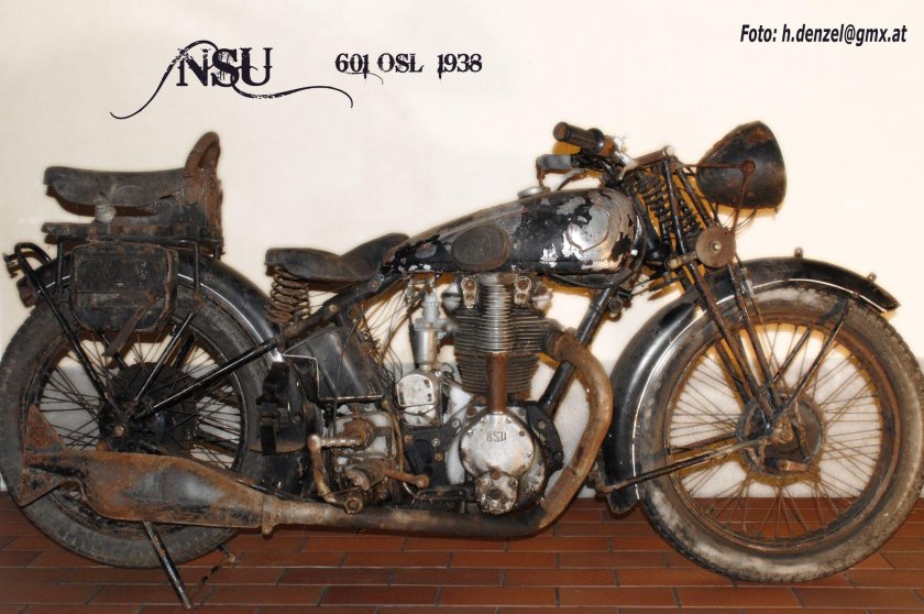 Мотоцикл NSU 1938