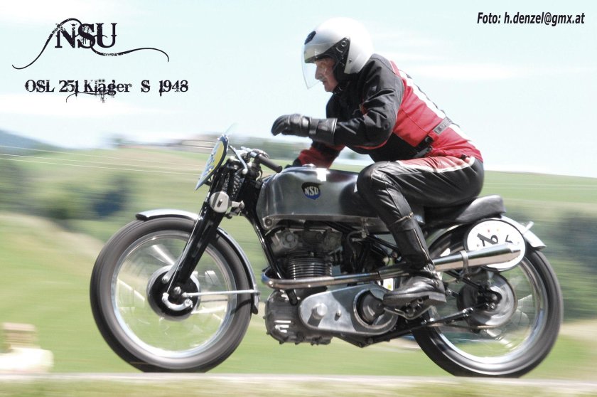 Мотоцикл НСУ 251 осл