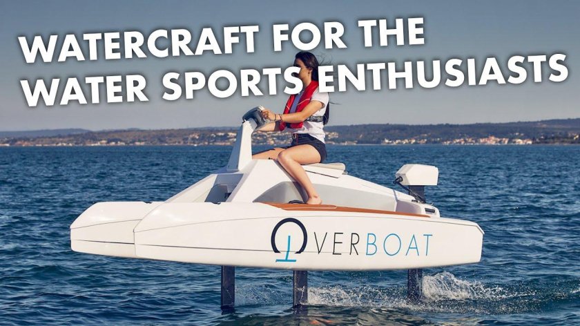 Гидроцикл на подводных крыльях