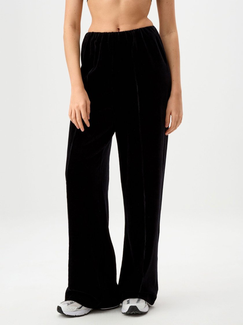 Сатиновые брюки