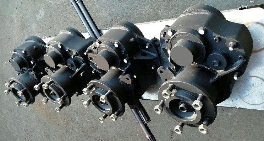 Бортовой редуктор УАЗ на ниву