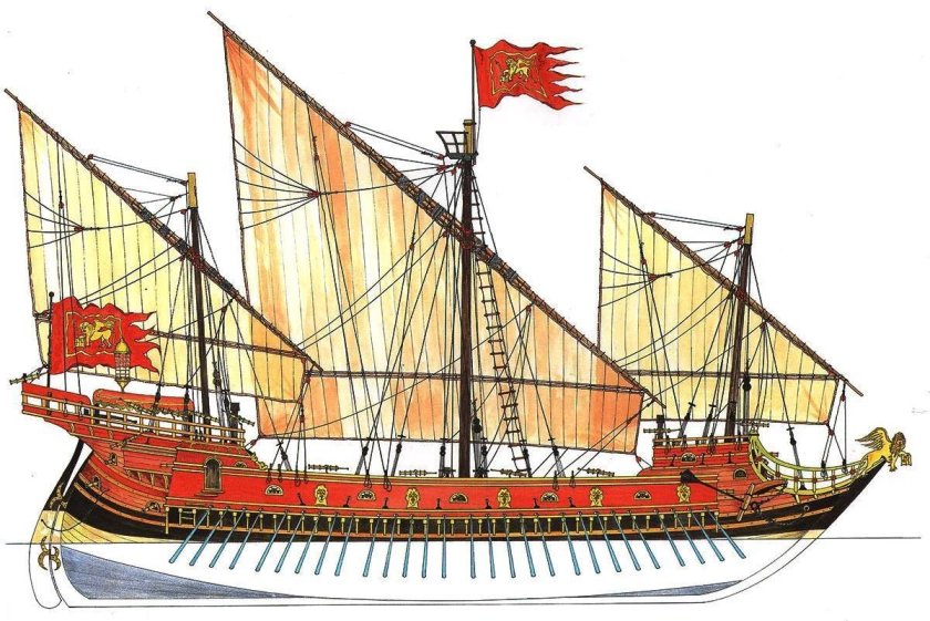 Галеас 17 века