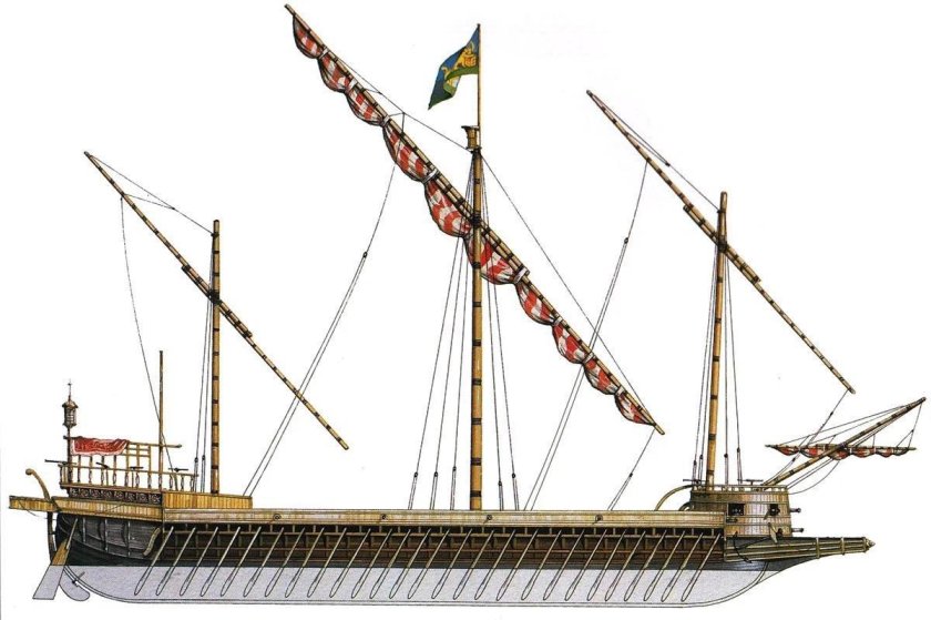 Венецианский галеас корабль