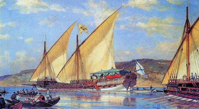Галеры Петра 1