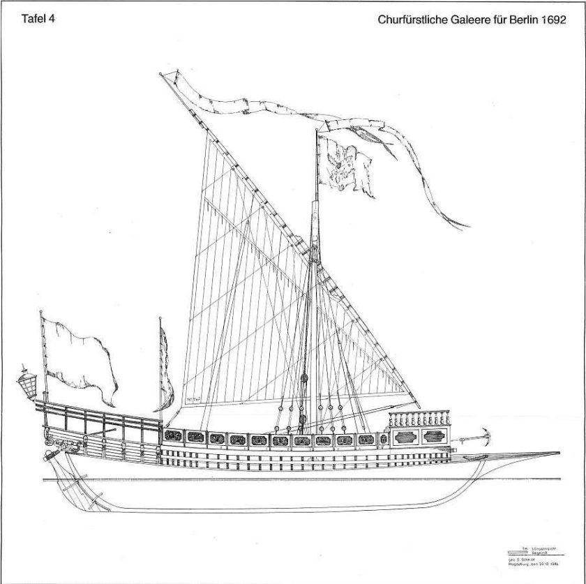 Галера Принципиум Петра 1