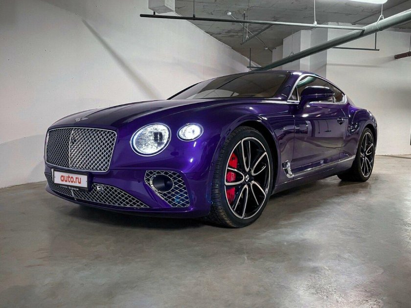 Бентли Континенталь фиолетовый