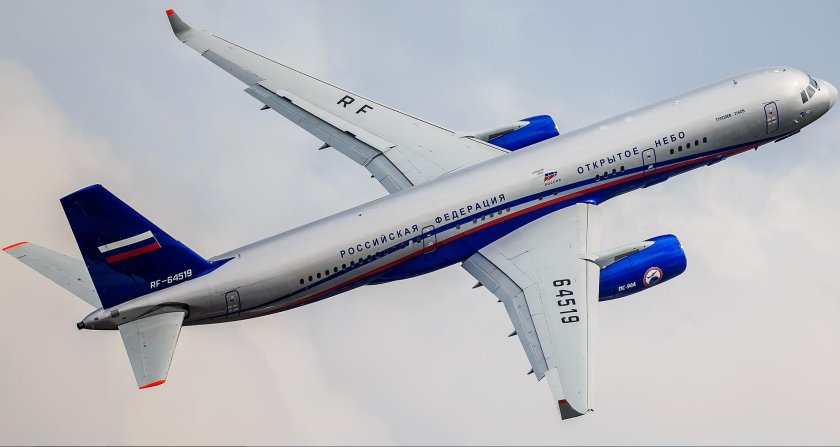 Ту-214 пассажирский самолёт