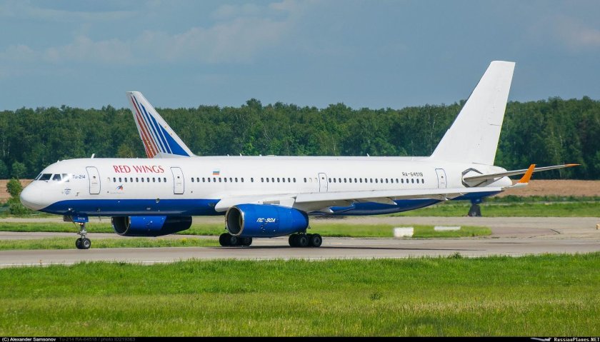 Самолёт ту-204/214