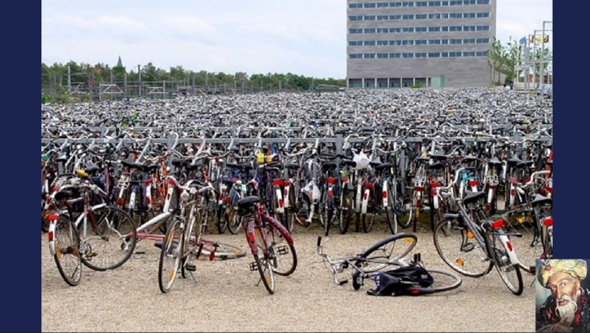 Велосипед в городе