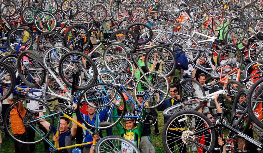 Куча велосипедов