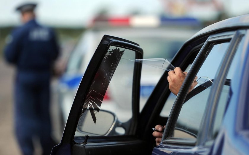 Гаишник тонировка