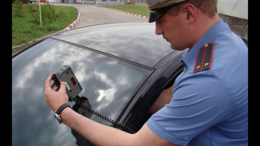 Гаишник тонировка