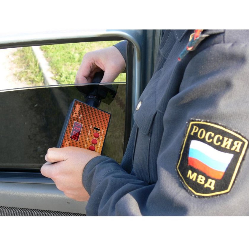 Прибор для измерения тонировки ДПС