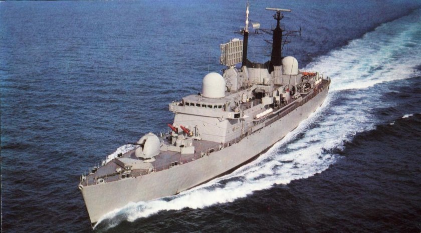 Эсминец Шеффилд Фолкленды