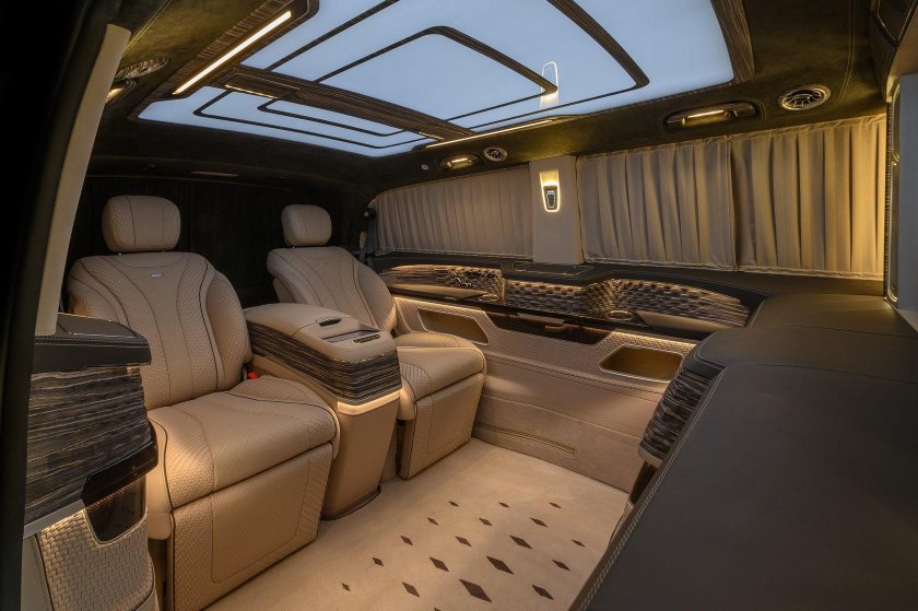 Mercedes Benz v250 салон