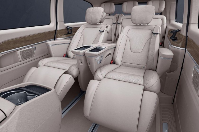 Mercedes Benz v class 2022 салон