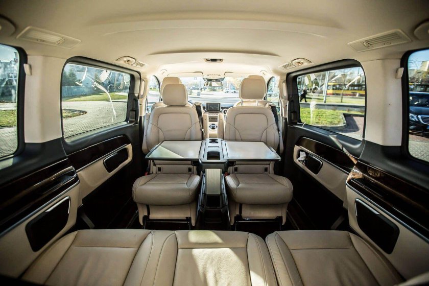 Мерседес v class 2022 салон